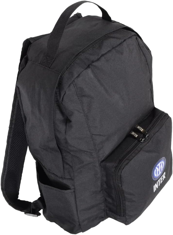 Inter 151853, zusammenklappbarer Rucksack, Unisex, für Erwachsene, Schwarz, Grösse, Schwarz, Einheit