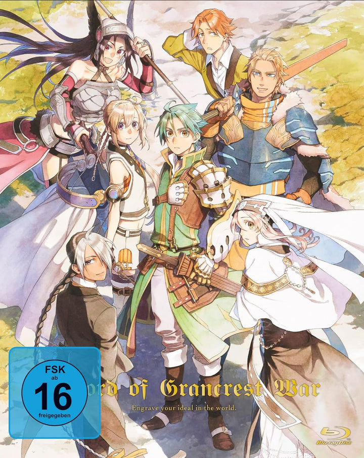 Record of Grancrest War - Komplett-Set - Vol.1-4 - [Blu-ray], Blu-ray