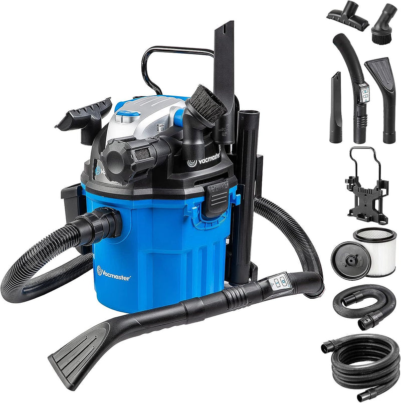 Vacmaster WM1518R 1500W 18L Nass Trockensauger für Zuhause,Küche,Teppich,Auto,Garten Blätter,Blasfun