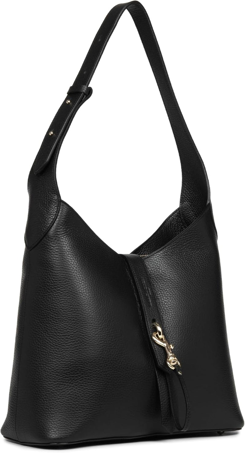 LANCASTER Grosse Hobo-Tasche – gewalzt Double Hook Einheitsgrösse Noir - in - Nude, Einheitsgrösse N