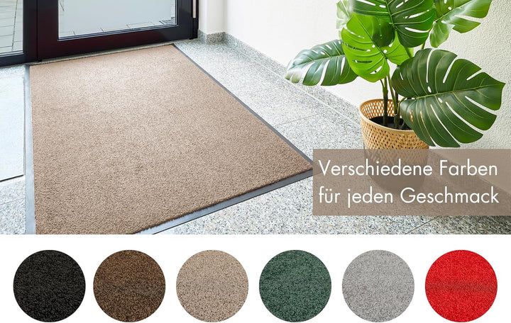 andiamo Fussmatte Verdi - Schmutzfangmatte für den Hauseingang - ideal als Fussmatte innen oder als
