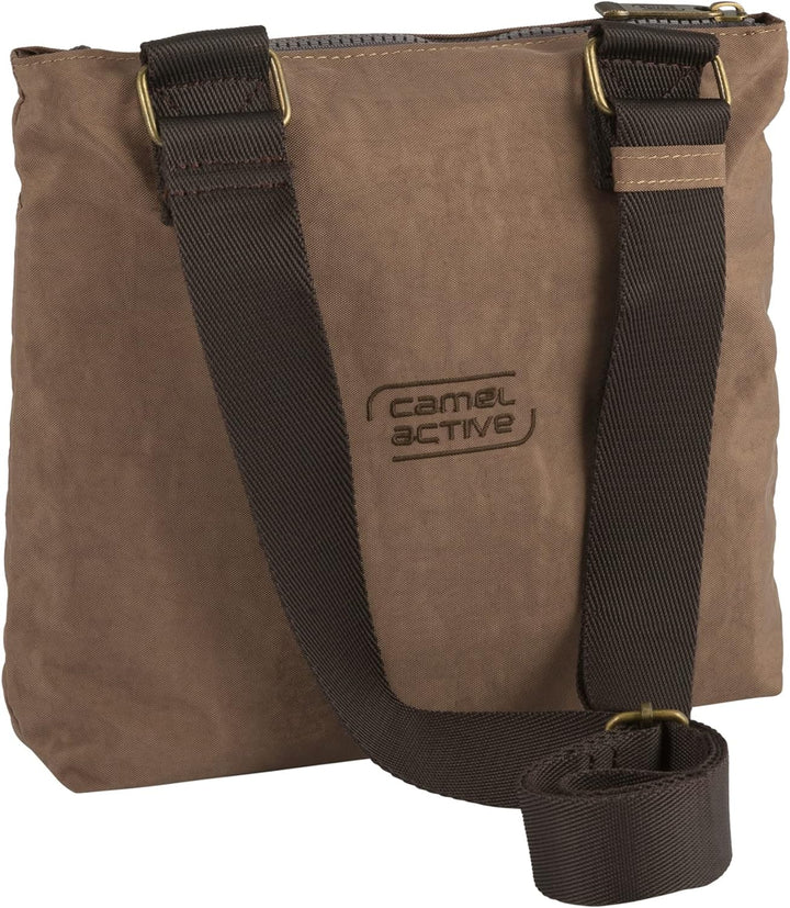 camel active bags Journey Herren Umhängetasche Crossbody Bag Klein 27 x 7 x 26 Schwarz, 27 x 7 x 26