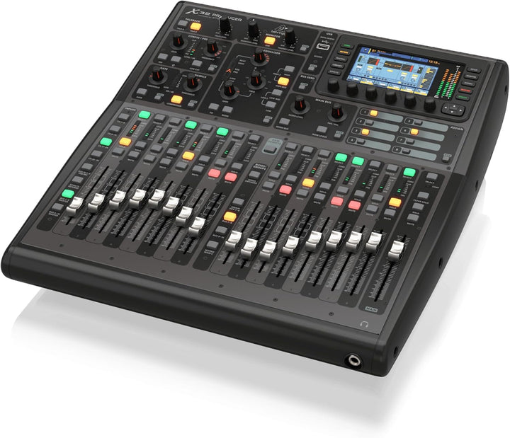 Behringer X32 PRODUCER Rackmontierbares digitales Mischpult mit 40 Eingängen, 25 Bussen, 16 programm