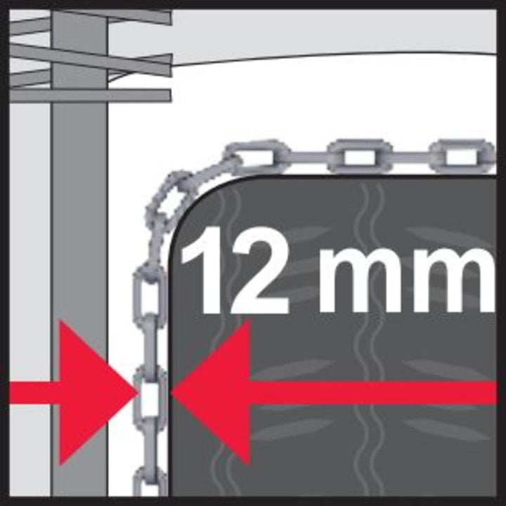 pewag Schneeketten 37011 servo RS 60 , 1 Paar RS 60 Standard Edition Single, RS 60 Standard Edition