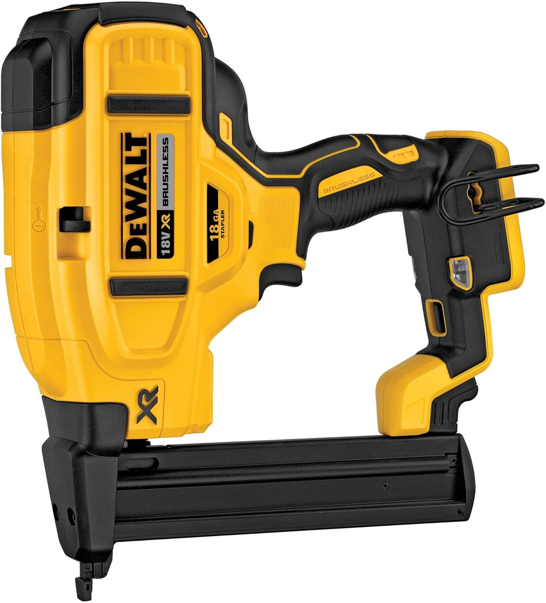 Dewalt XR 38mm Akku-Nagler DCN18N (18V, bürstenloser Motor, Nageldurchmesser: 1,25mm (18Ga), Einzel-