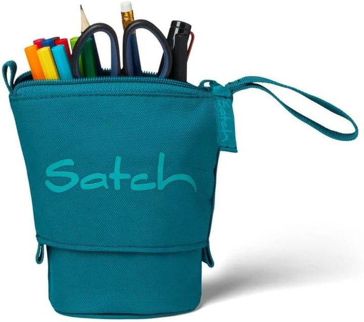 Satch Air Pencil Slider Light Edition Schulrucksack Set 3tlg. inkl. Sportbeutel Deep Petrol, Deep Pe