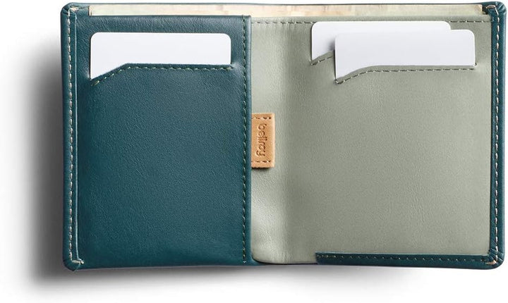 Bellroy Note Sleeve – dünne Lederbörse, mit RFID-Schutz (max. 11 Karten Plus Scheine) - Teal - Rfid,