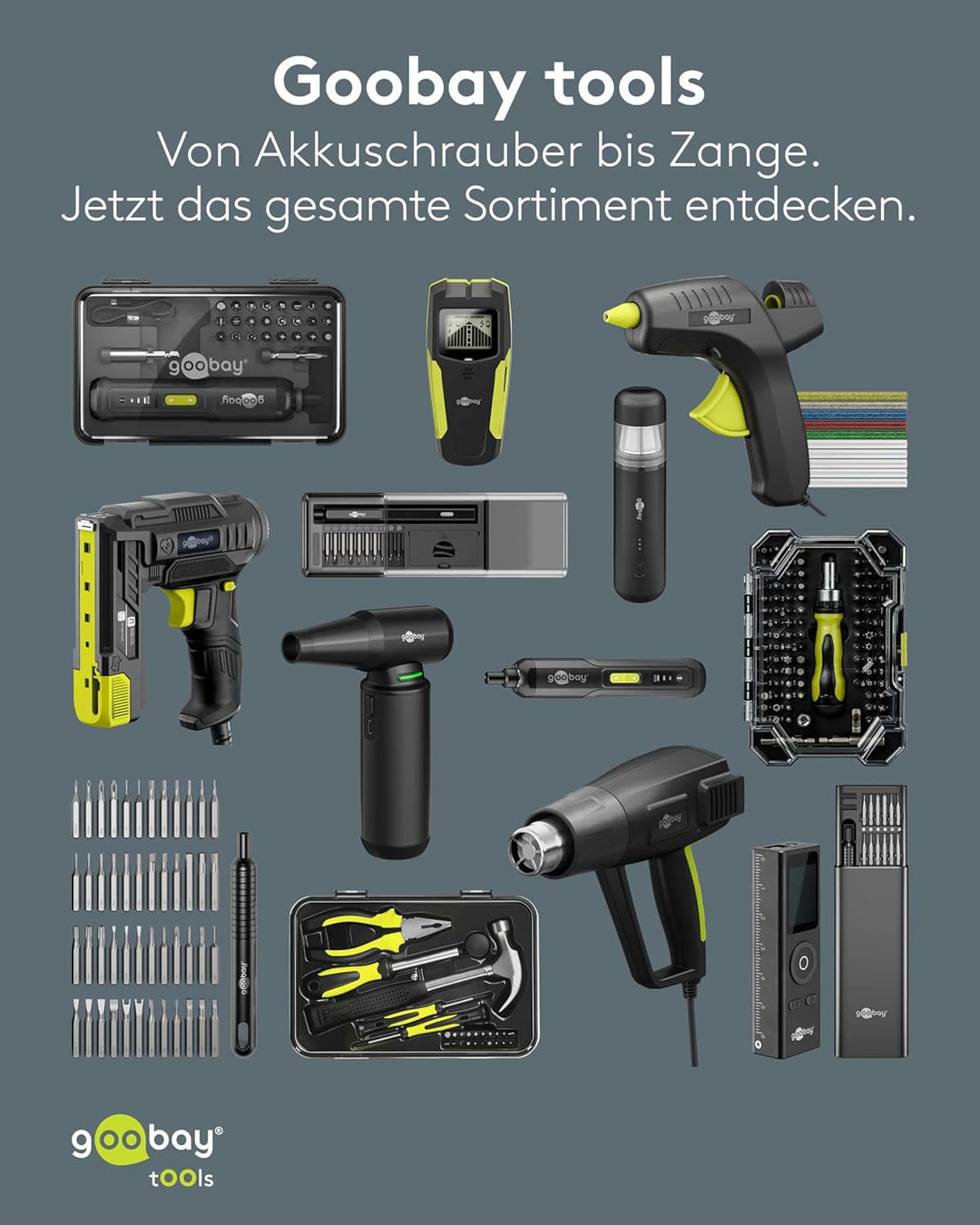 Goobay 41256 Pinzette Set mit rostfreien Flachpinzetten, Spitzpinzetten, Kreuzpinzetten plus Antista