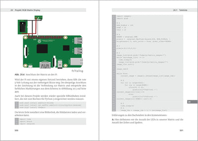 Raspberry Pi: Kompendium: Linux, Programmierung und Projekte, Taschenbuch