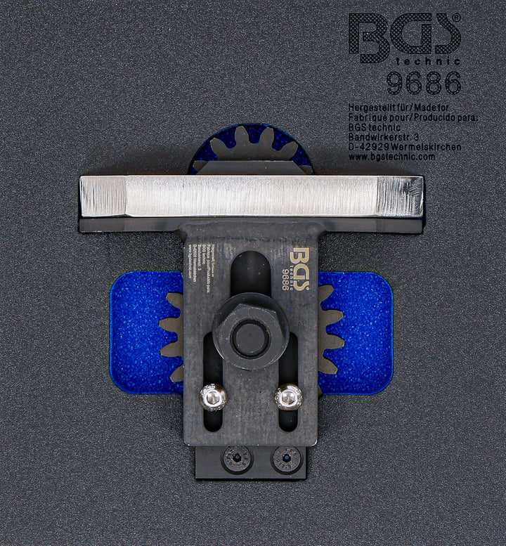 BGS 9686 | Werkstattwageneinlage 1/6: Kurbelwellen-Drehwerkzeug | für Iveco