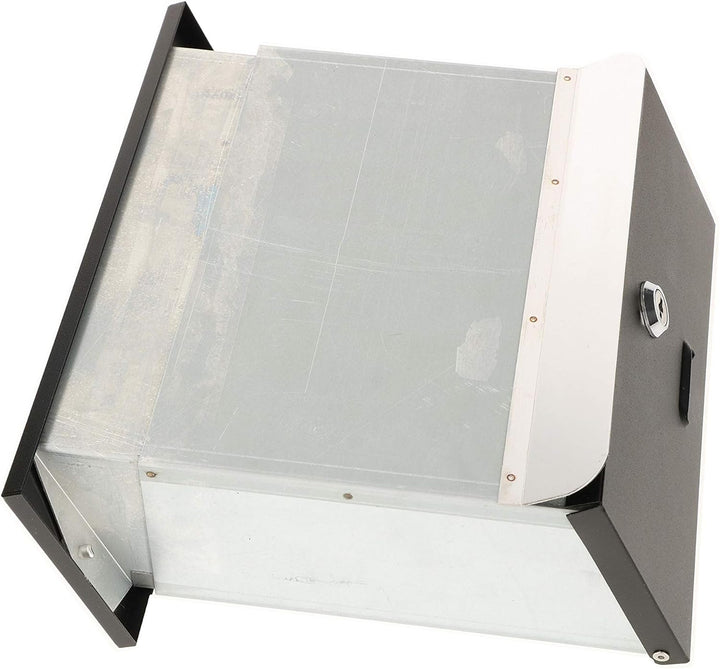 KOTARBAU Mauerdurchwurf Briefkasten mit regulierbarer Tiefe 160 – 295 mm Einbaubriefkasten Durchwurf