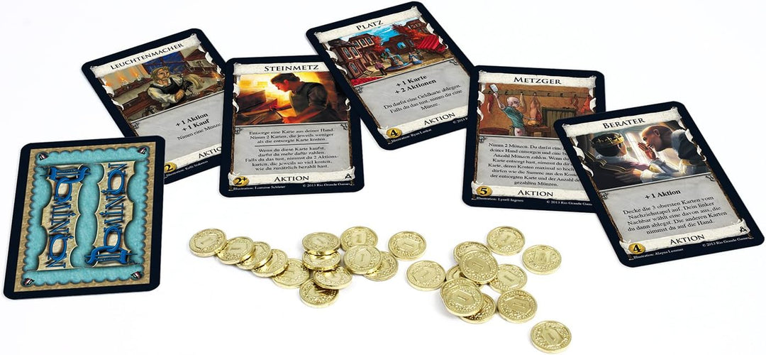 Rio Grande Games 22501403 - Dominion Erweiterung - Die Gilden, Die Gilden