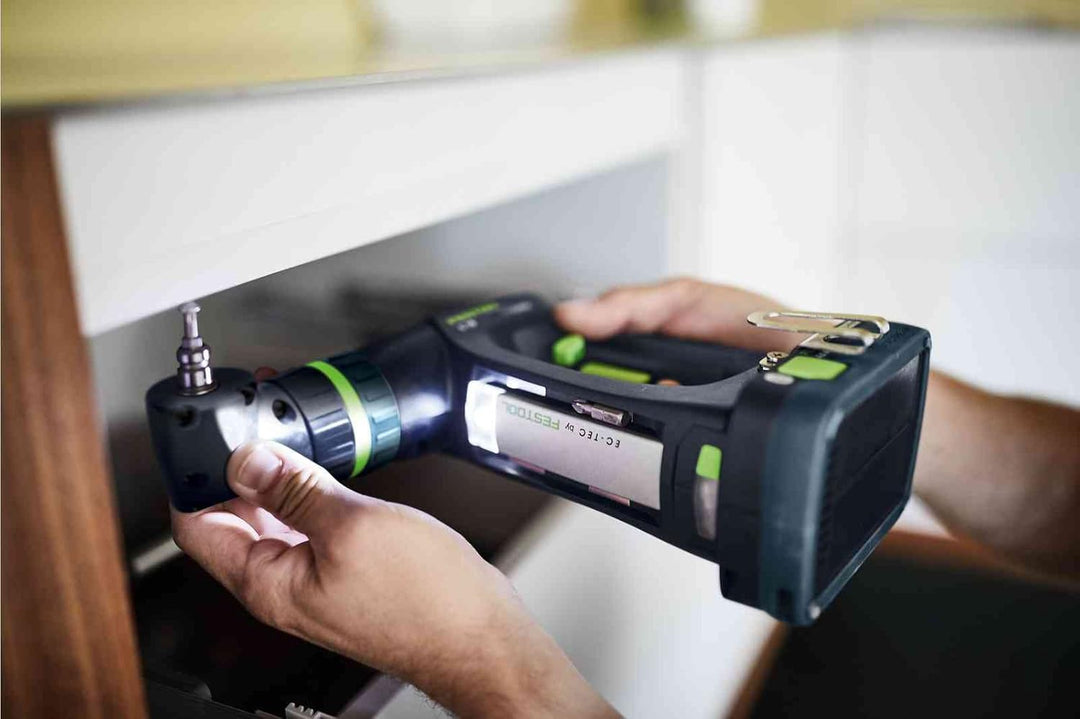 Festool Akku-Bohrschrauber C 18 HPC 4,0 I-Plus (mit Akkupacks BP 18 Li 4,0, Schnellladegerät, Werkze