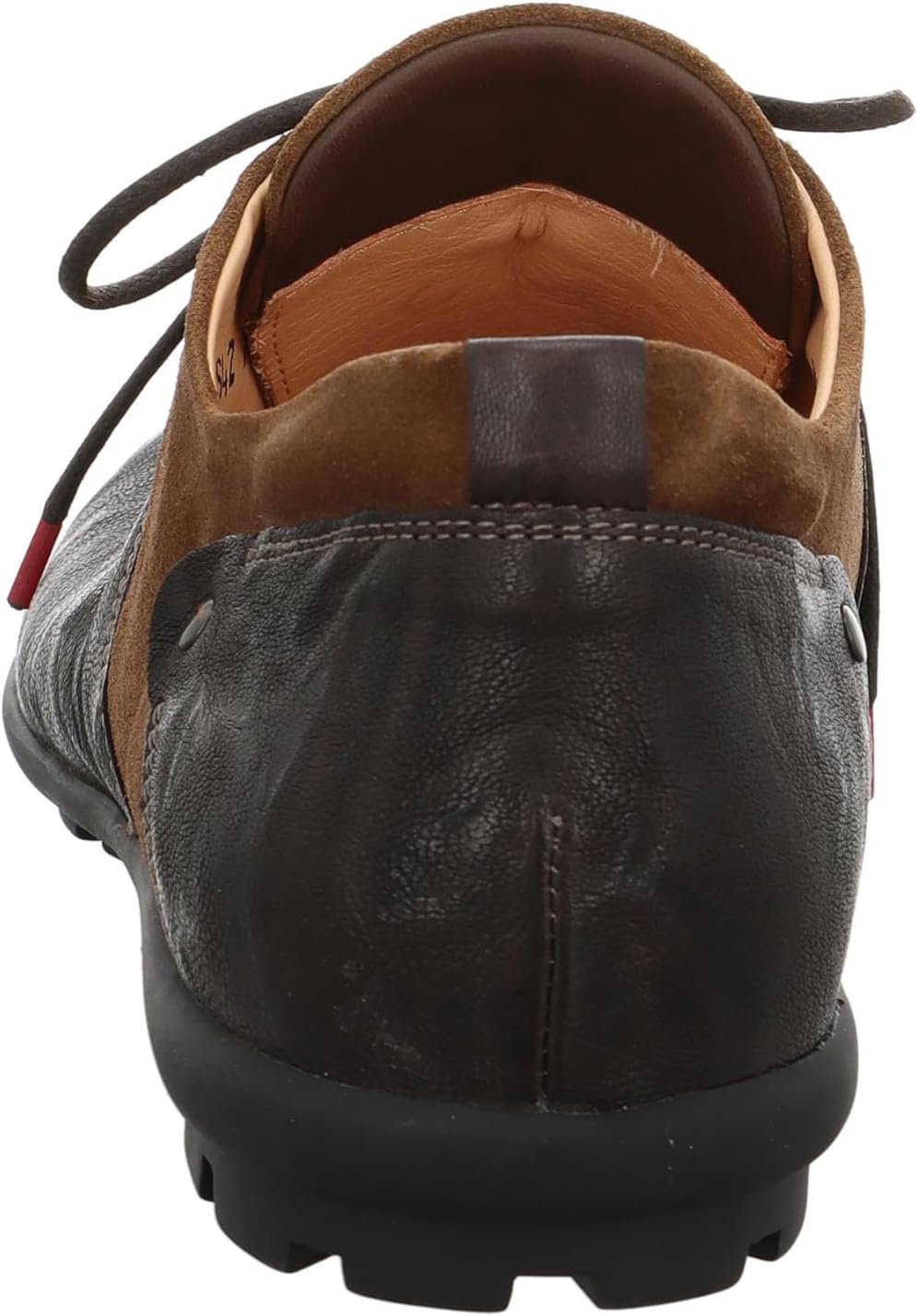 Think! Herren Kong Nachhaltige, Leder Gefütterte Schnürhalbschuhe 40 EU 3010 Espresso Kombi, 40 EU 3