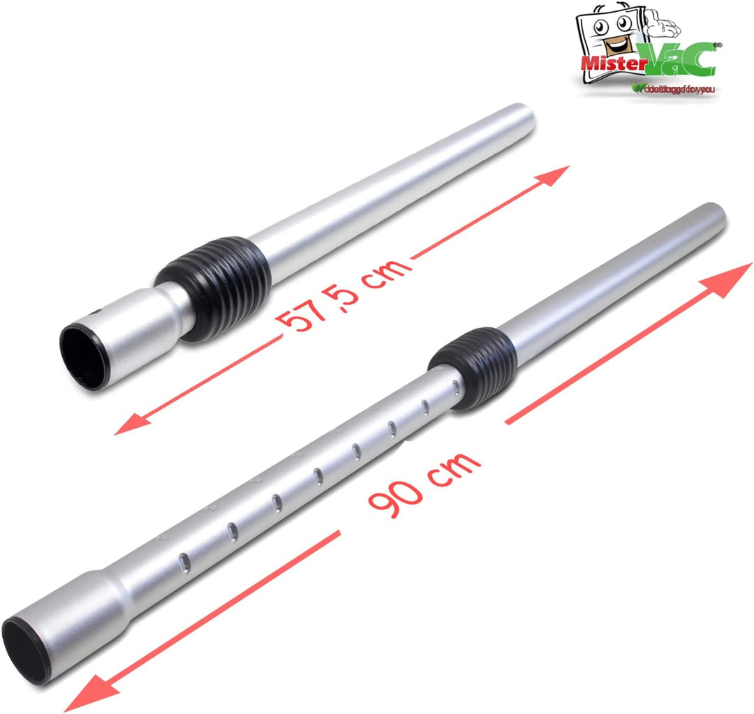 MisterVac Teleskop-Staubsaugerrohr kompatibel mit Hilti VC 40 M-X