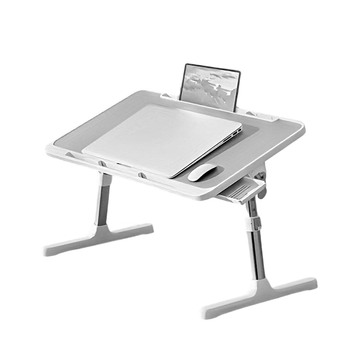 Laptop Tisch für Bett,Laptop Tisch für Sofa,Höhen- und Neigungsverstellbarer,Betttisch Klappbar mit