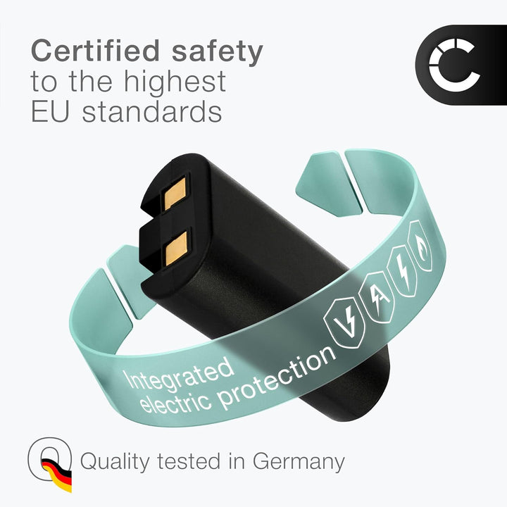 CELLONIC, Akku für Etikettendrucker kompatibel mit Dymo LabelManager 420P, 1759398, Rhino, 4200 (7.4