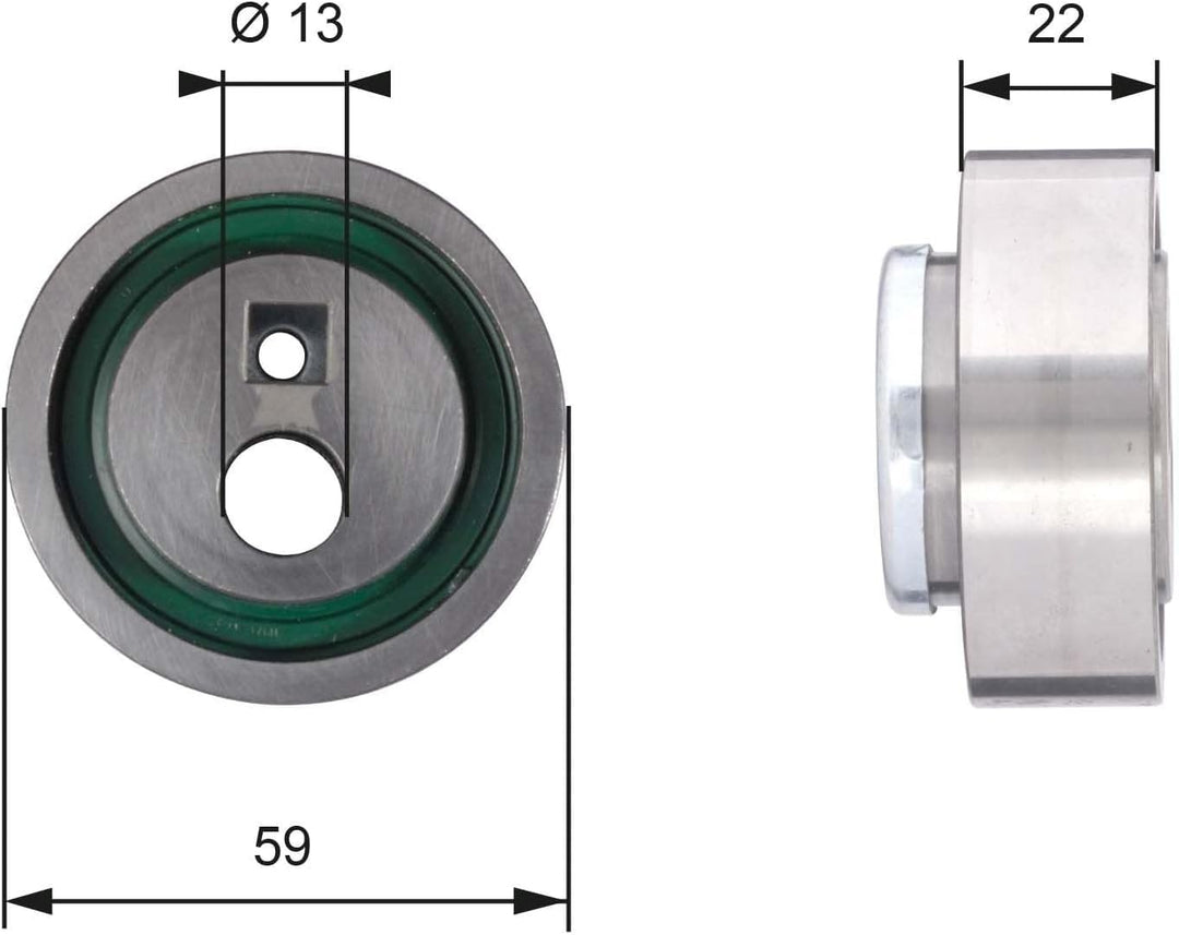 GATES PowerGrip Kit + Wasserpumpe KP15175XS-1