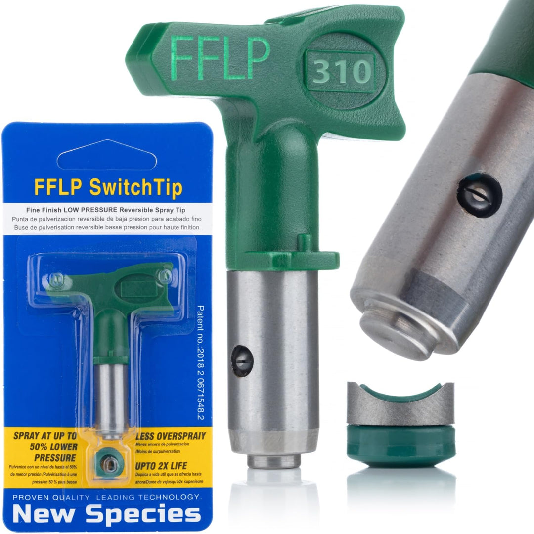 FFLP 310 Sprühdüse – Niederdruck Airless Düse für Beize, Lacke, Öle | 25cm Sprühbreite, 345bar | 50°