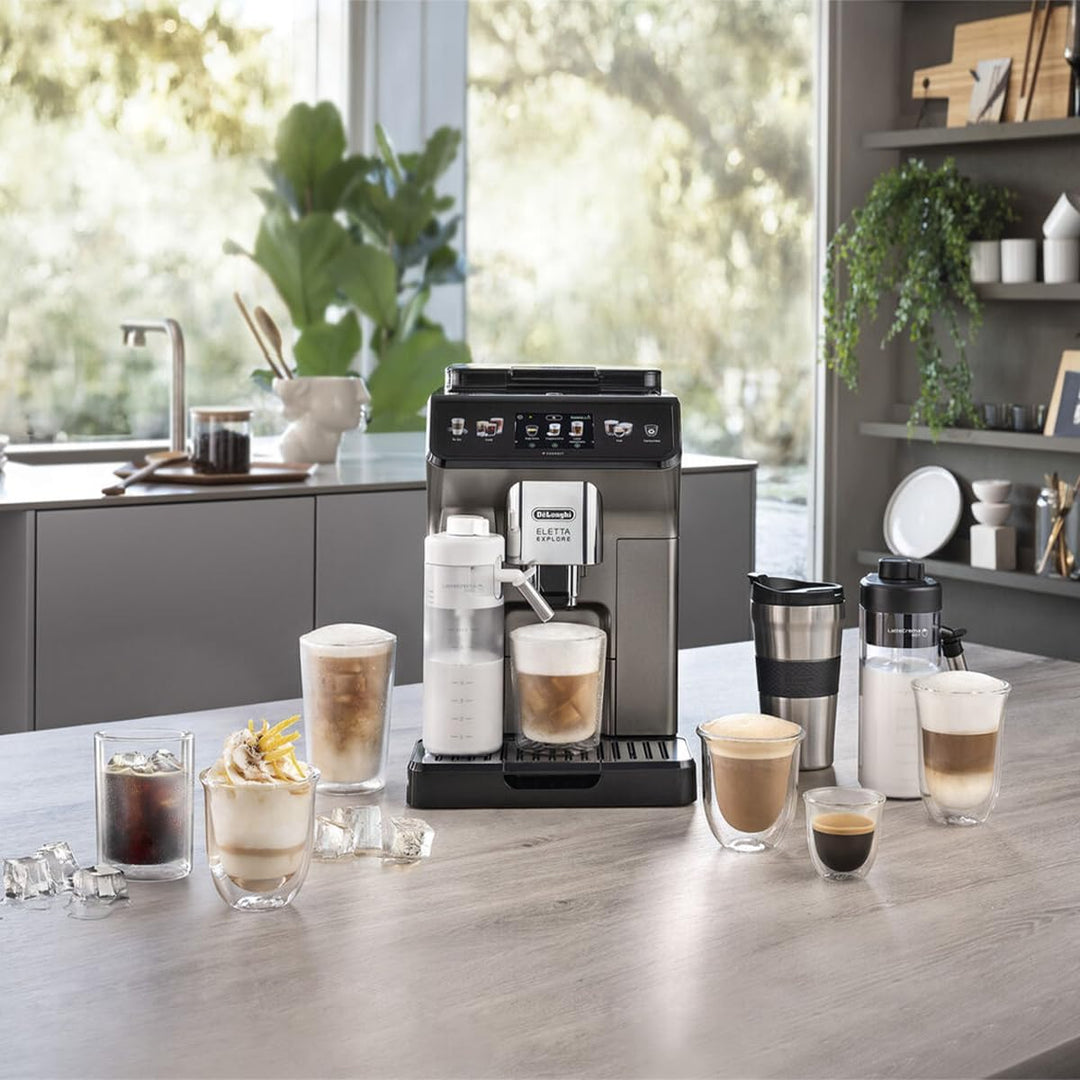 Delonghi ECAM 450.86.T Eletta Explore Cold Brew, Schwarz