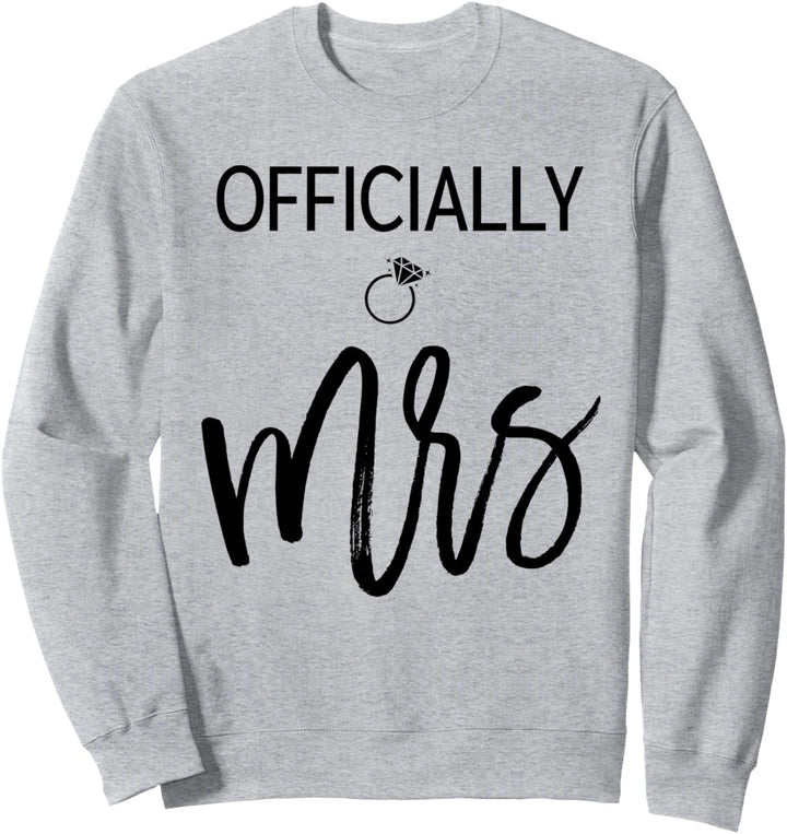 Ring Graphics Officially Mrs Sweatshirt