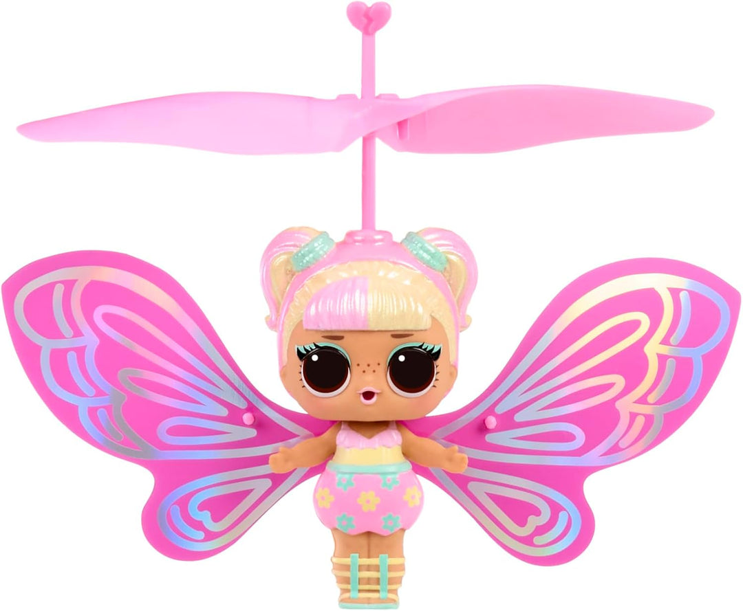 L.O.L. Surprise! Magic Flyers Fairies Tots - Flower Child - Enthält 1 Puppe und 1 Zauberstab, in Ein