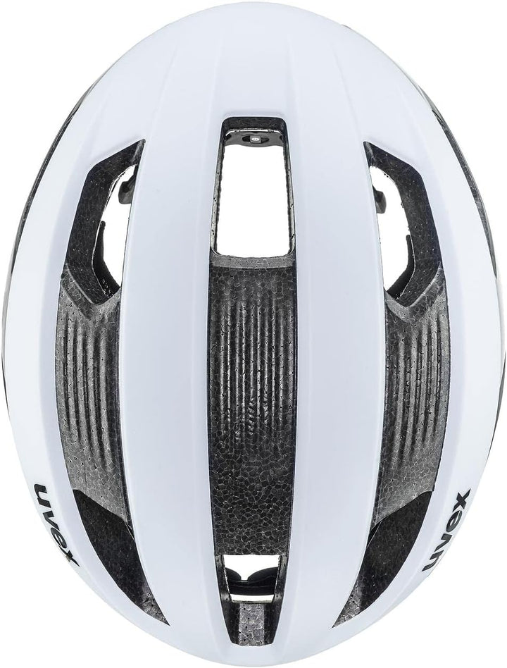 Uvex Rise CC Rennrad Fahrrad Helm matt Light blau/schwarz 2024 52-56 cm, 52-56 cm