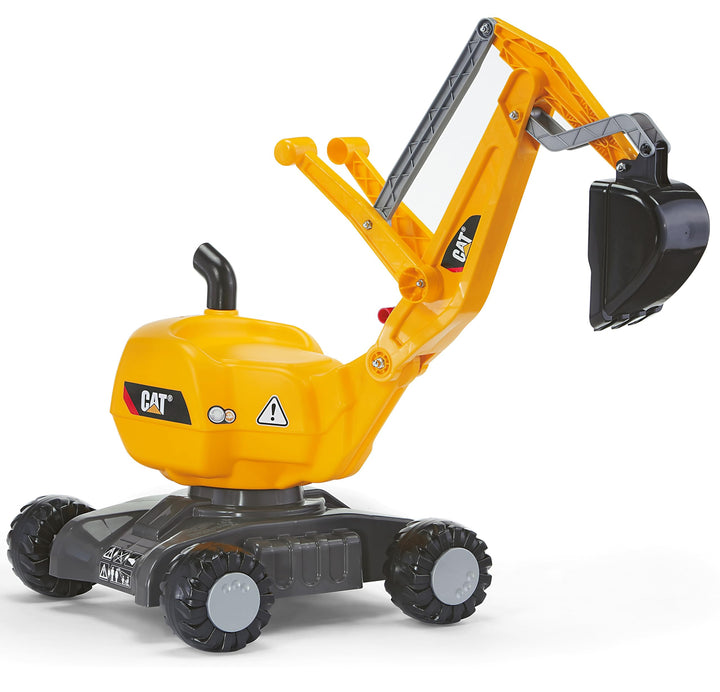 rolly toys | rollyDigger CAT | voll funktionsfähiger Kunststoff Bagger | 421015, CAT