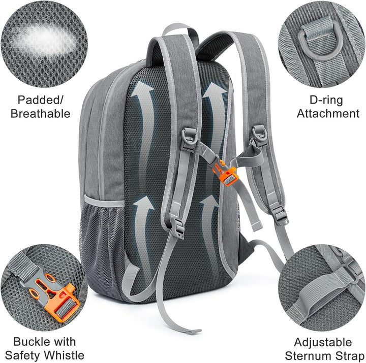 G4Free Kleiner Rucksack 12L/20L Unisex Tagesrucksack Leichter Reiserucksack Wanderrucksack Trekkingr
