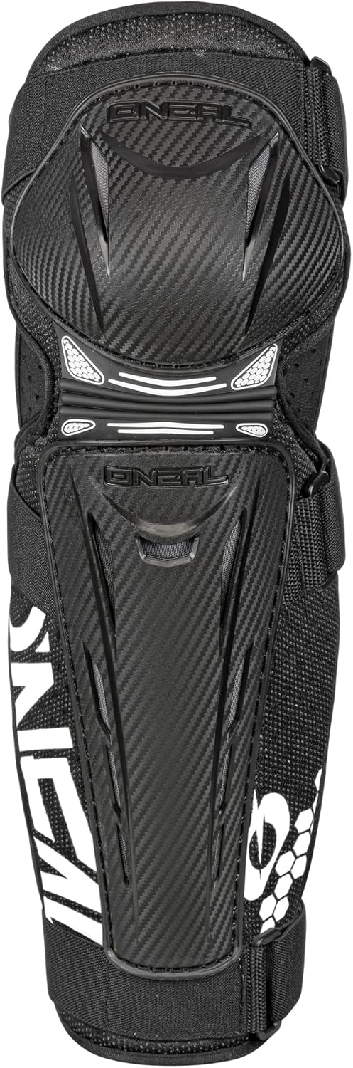 Oneal Trail FR Carbon Look Knieschoner XXL Schwarz, XXL Schwarz