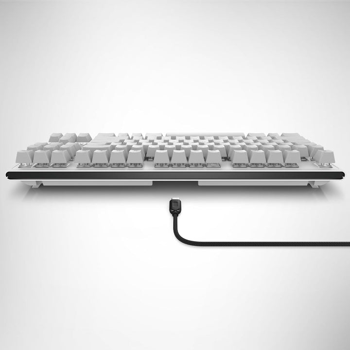 Alienware AW420K Tenkeyless Gamingtastatur - Mechanische Cherry MX Red Schalter, RGB-Beleuchtung (Al