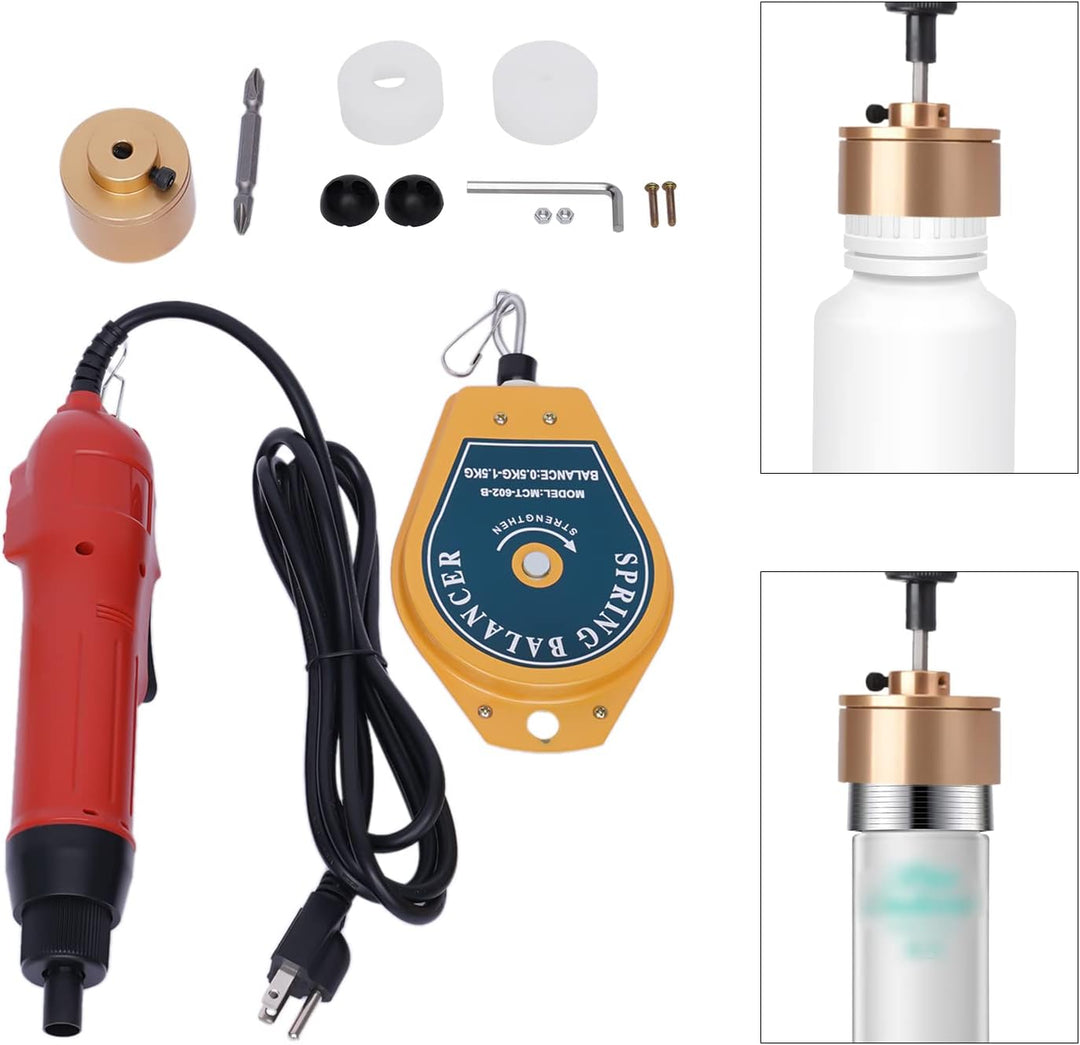 Elektrische Verschliessmaschine Flaschen Dosen Verschliessen Maschine Flaschenverschluss Maschine El