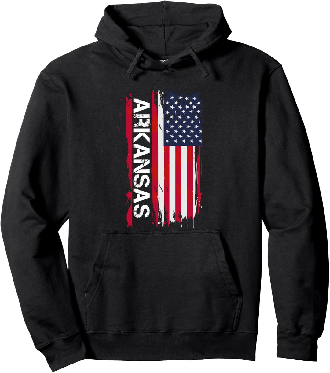 Bundesstaat Arkansas Pullover Hoodie