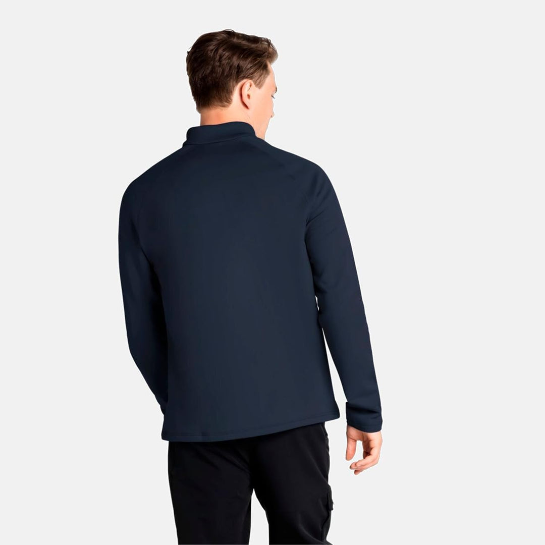 Odlo Herren Besso_542472 Mid Layer mit Reissverschluss (1er Pack) S Dark Sapphire, S Dark Sapphire