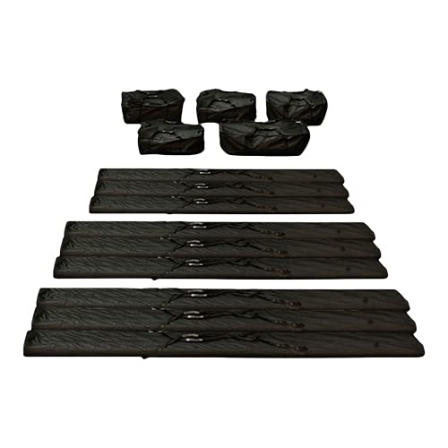 Oxford Taschenset für PVC Party- und Lagerzelte in der 5 Sterne-Qualität - Breite 7 m, Höhe 2,6 m Fü
