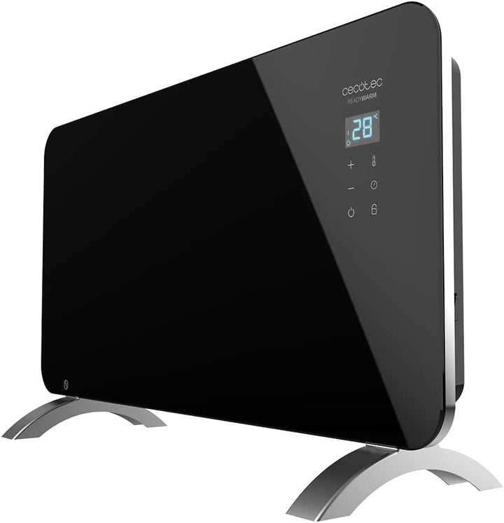 Cecotec Heizkonvektor mit Glasplatte Ready Warm 6670 Crystal Connection. 1500 W, WiFi-Steuerung, ein