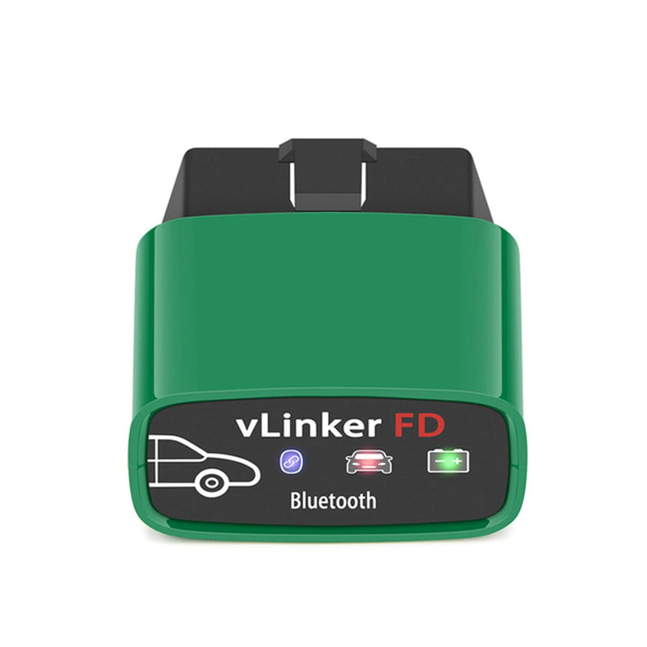 Vgate OBDII Bluetooth, vLinker FD OBD2 diagnosegerät OBD Adapter für Android und Windows (Bluetooth
