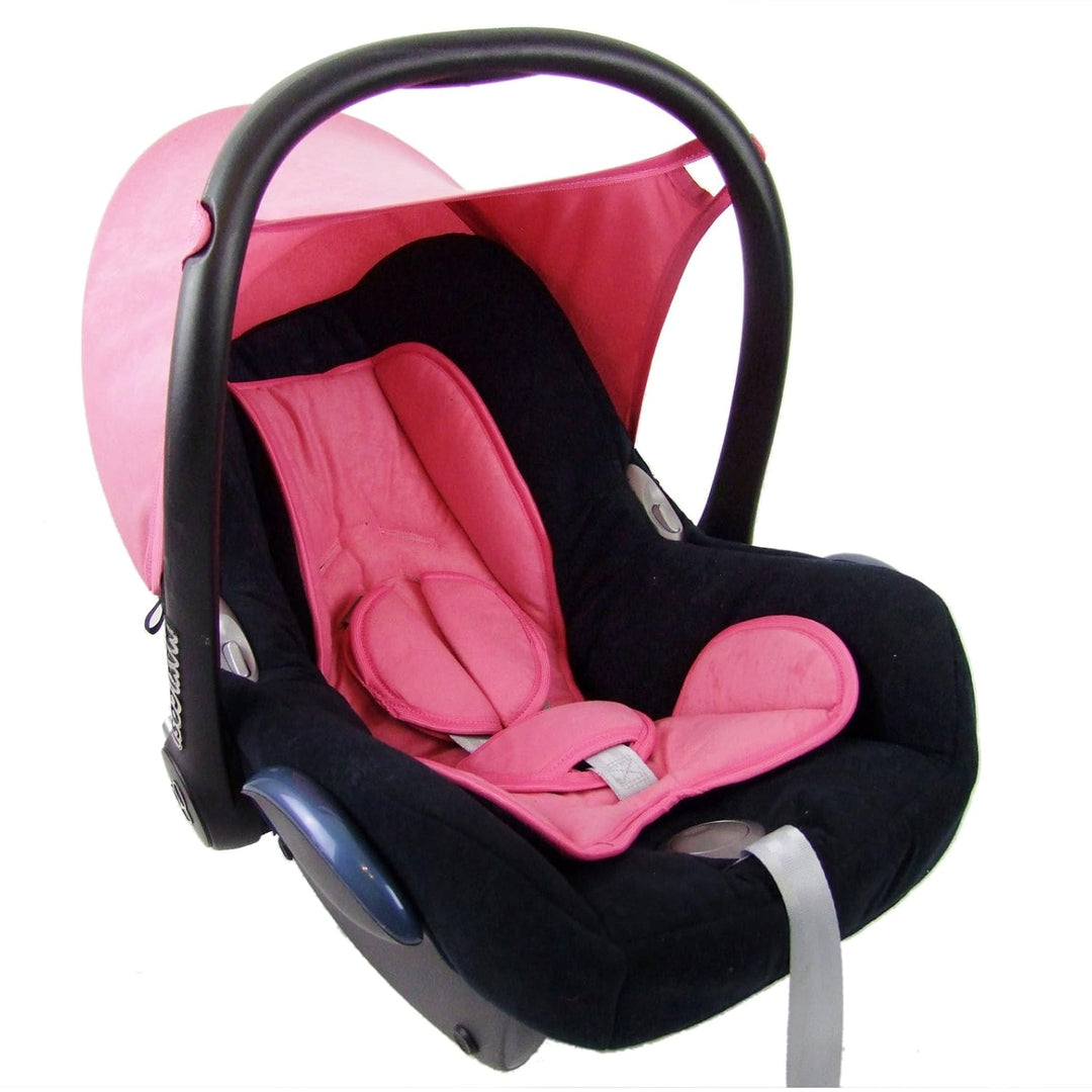 BAMBINIWELT Bezug Ersatzbezug kompatibel mit Maxi-Cosi CabrioFix für Babyschale 7-tlg Komplett-Set (