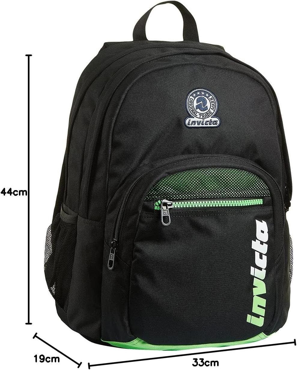 FORMAT INVICTA KUPANG Rucksack für Schule, Sport und Freizeit, Geräumige Schultasche für Teenager, M