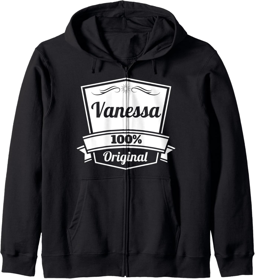 Vanessa Geschenk / Vanessa personalisierter Name Geburtstag Kapuzenjacke