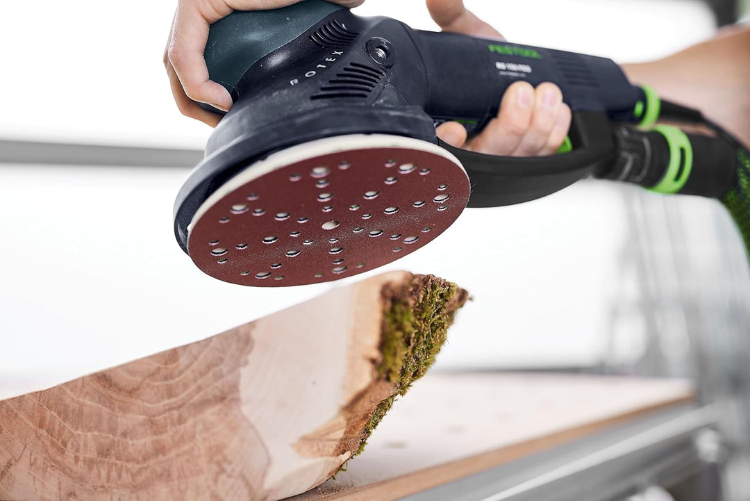 FESTOOL 575189 Multi-Jetstream Schleifscheiben Rubin2, Durchmesser 150 mm, Korn 100 mm, 50 Stück Kor