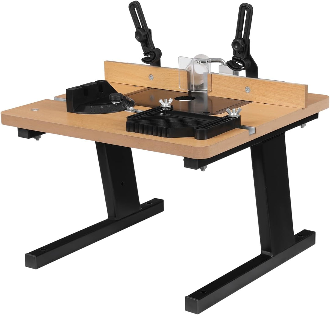 Frästisch Einstellbar Router Tisch 200kg/440.92lbs Tragfähigkeit Tischfräsmaschine zum Besäumen, Nut