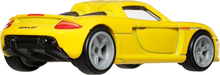 Hot Wheels Premium Car Culture Spielzeugauto im Massstab 1:64 Die-Cast Porsche Carrera GT Zeitloses