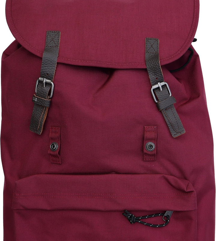 EASTPAK Unisex London Rucksack (1er Pack) Einheitsgrösse Bushy Burgundy, Einheitsgrösse Bushy Burgun