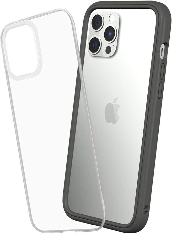 RhinoShield Modulares Case kompatibel mit [iPhone 12 Pro Max] | Mod NX - Anpassbare & stossdämpfende