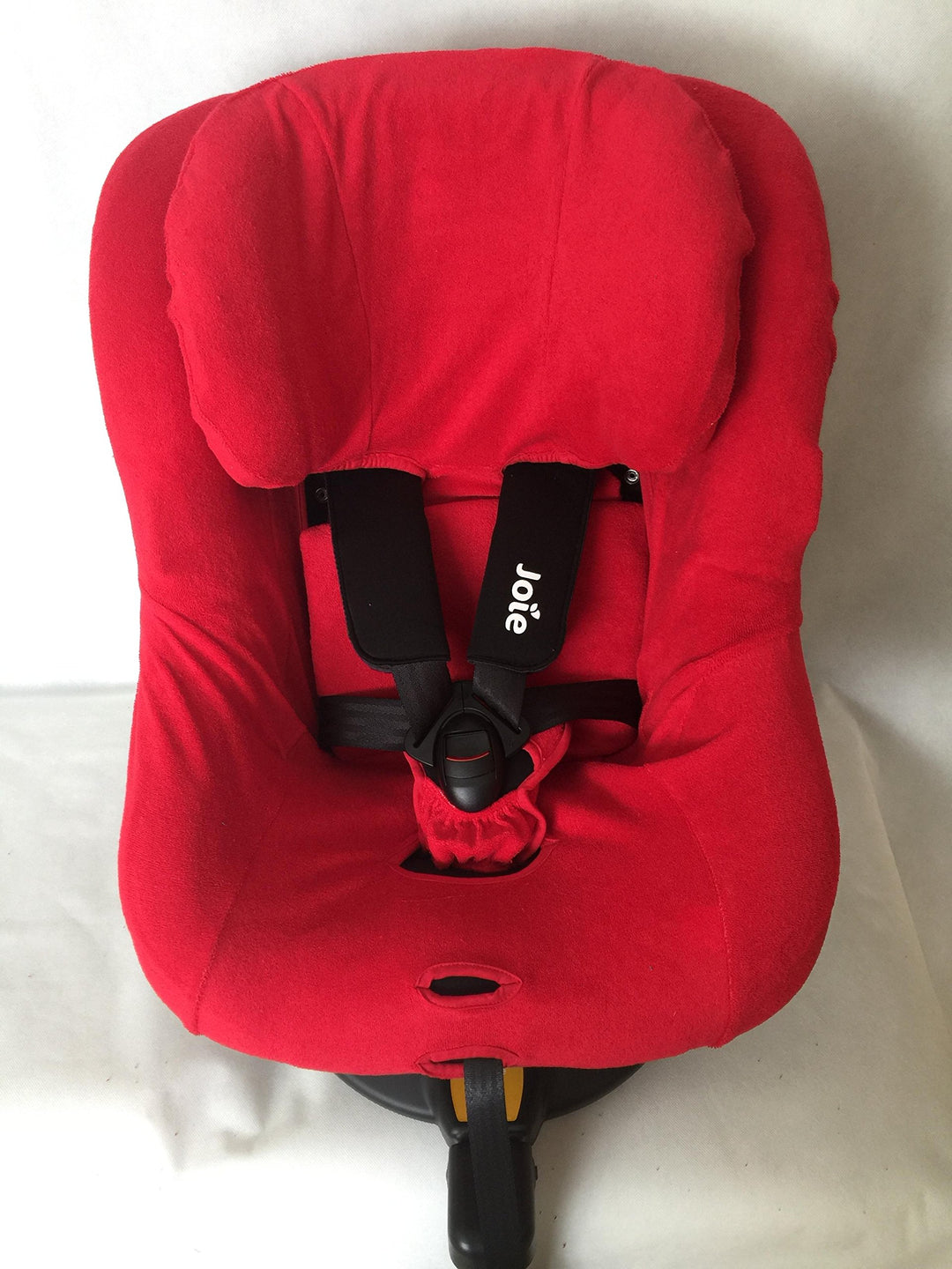 Sommerbezug Schonbezug für Joie Spin 360 Frottee 100% Baumwolle rot