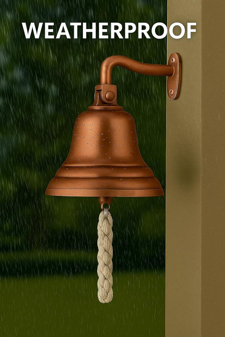 Hausbar-Zubehör – Last Order Bell – Kneipenglocke, Wandglocke mit lautem Klang, ideal für Weihnachte