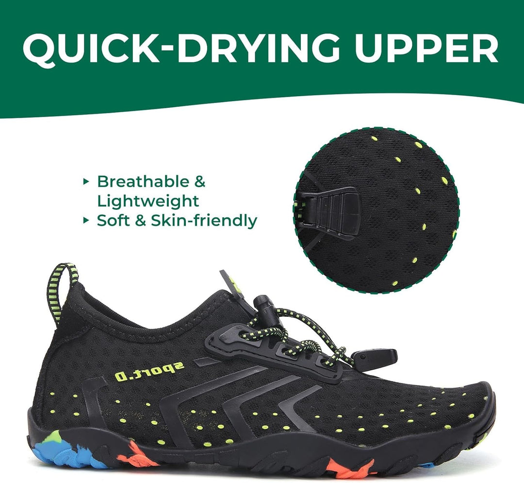 SAGUARO Badeschuhe Kinder Wasserschuhe Schwimmschuhe Jungen Mädchen Aquaschuhe Strandschuhe rutschfe