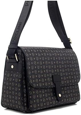Pollini Heritage Classic Tasche mit Klappe Nero, Nero