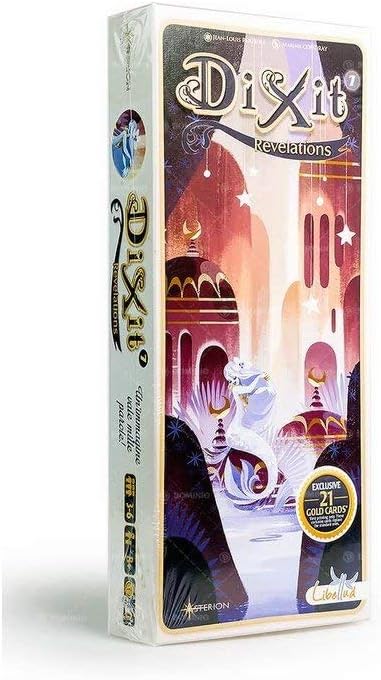 Asmodee - Dixit 7 Revelations, Erweiterung des Brettspiels, italienische Ausgabe, 8011., Dixit 7 Rev